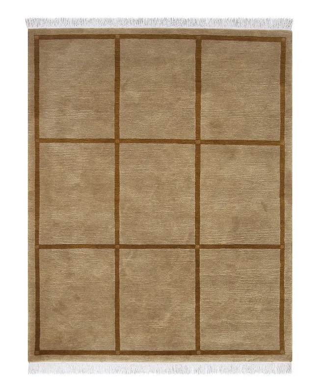 Cyrus Artisan Modern Cubical Light Green Rug