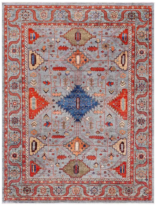 Cyrus Artisan Afghani Aryana Serapi Rug