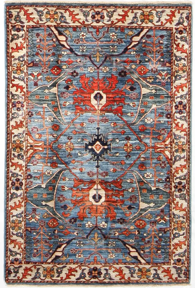 Cyrus Artisan Afghani Faryab Heriz Rug