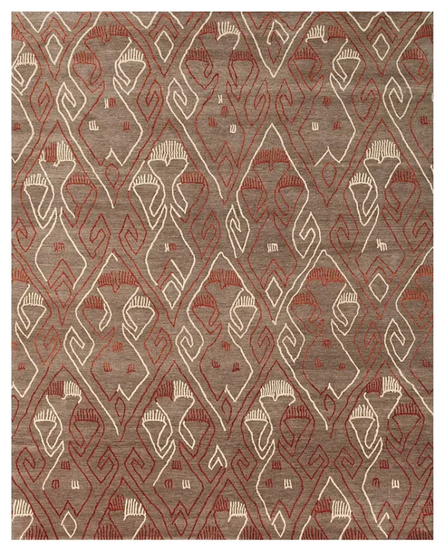Wool & Silk Transitional Africa Rugs