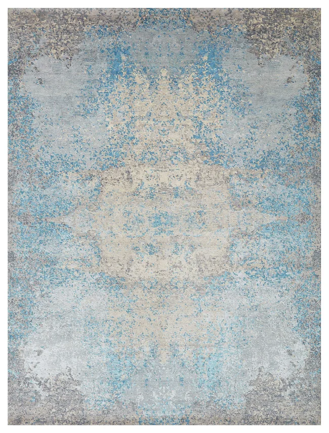 Wool & Silk Transitional Ancestral Rugs