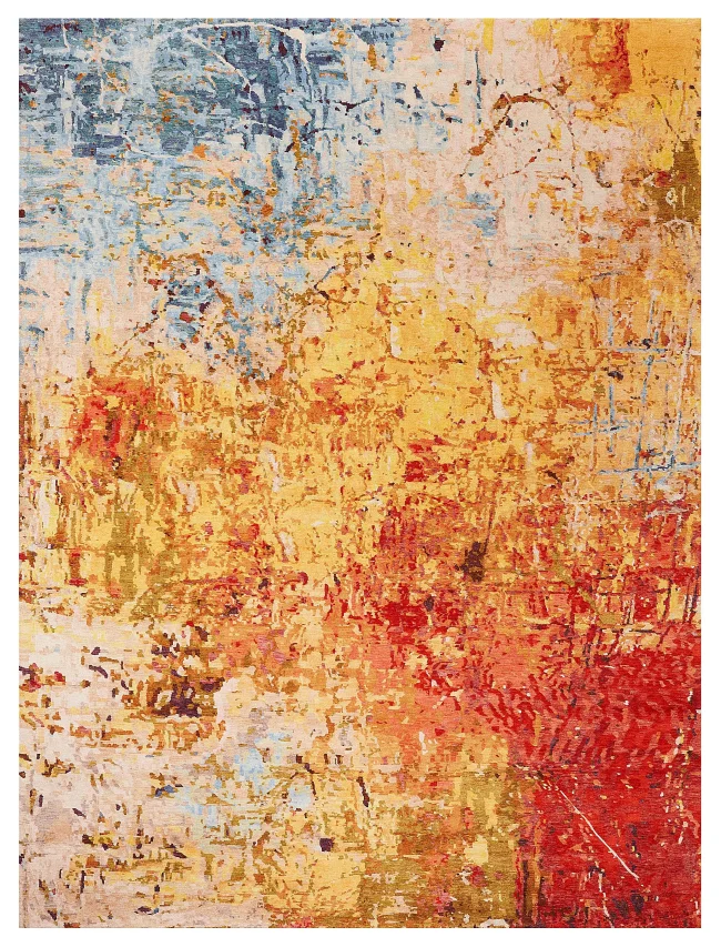 Wool & Silk Contemporary Brooklyn Rugs