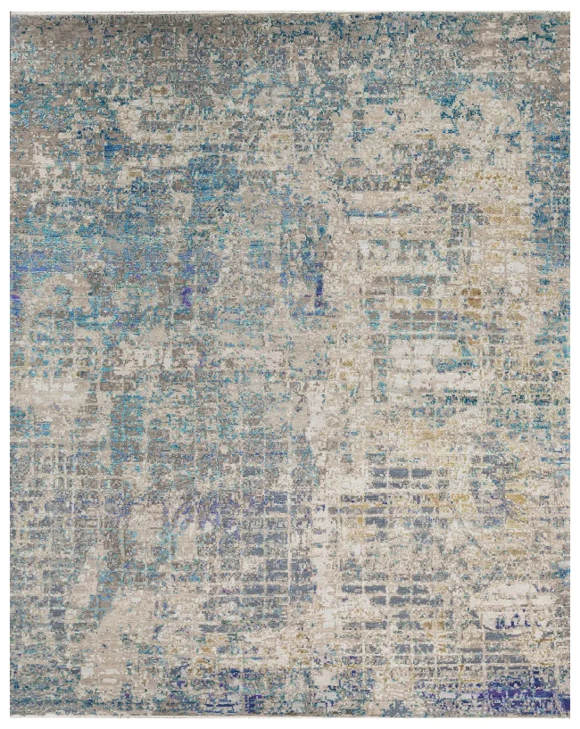 Cyrus Artisan Canvas Art W/Silk C1405 Rugs