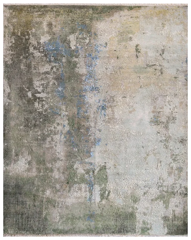 Cyrus Artisan Canvas Art W/Silk C2379 Rugs