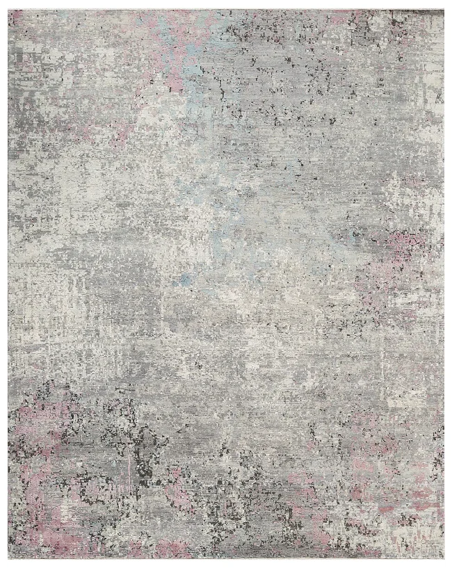 Cyrus Artisan Canvas Art W/Silk C8507 Rugs