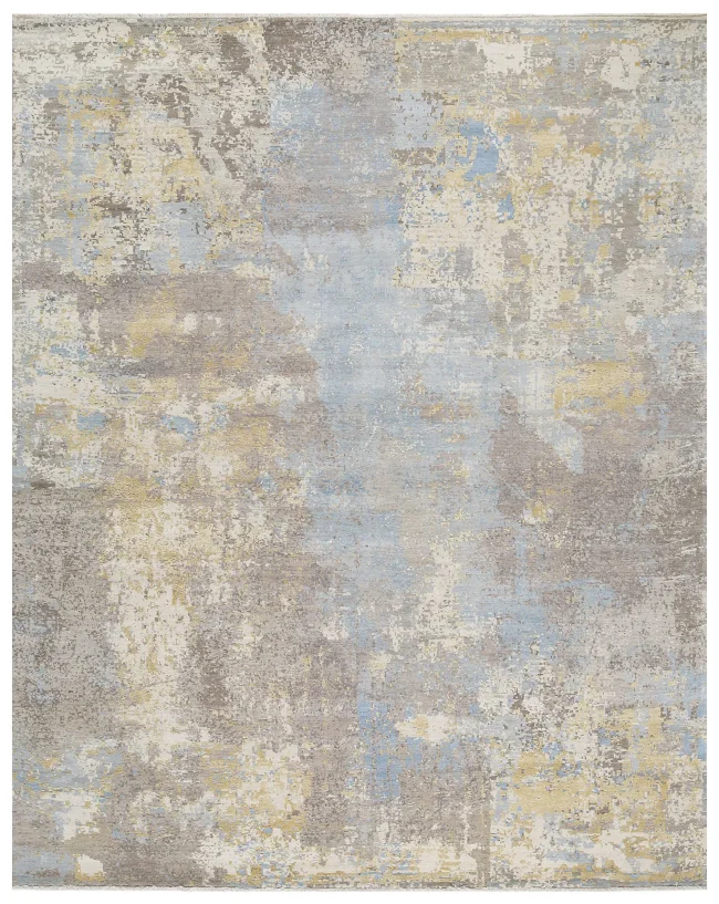 Cyrus Artisan Canvas Art W/Silk C8619 Rugs