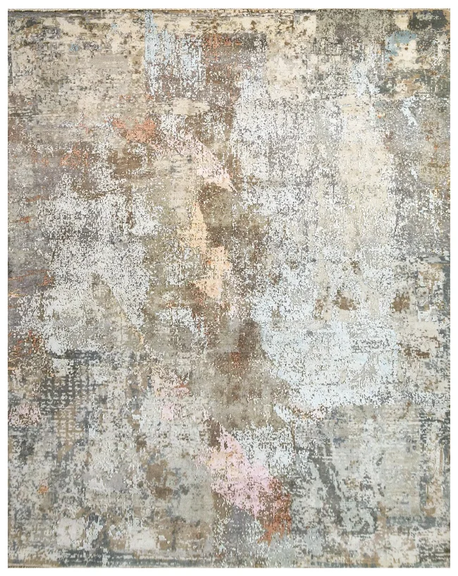 Cyrus Artisan Canvas Art W/Silk C87354 Rugs