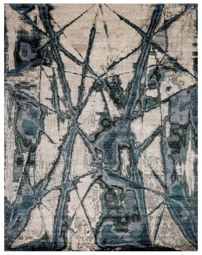 Cyrus Artisan Canvas Art Unix Rugs