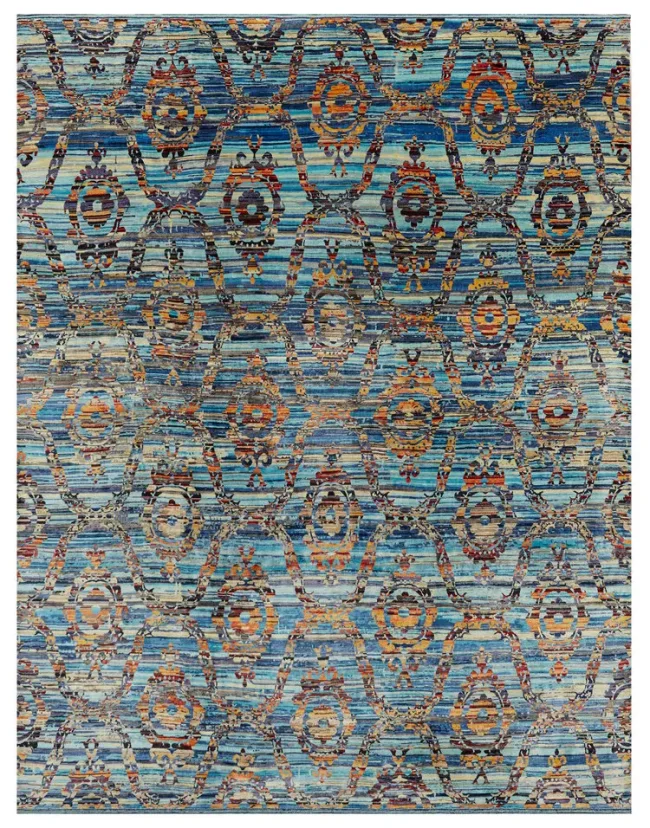 Wool & Silk Silk Road Central Asia Rugs