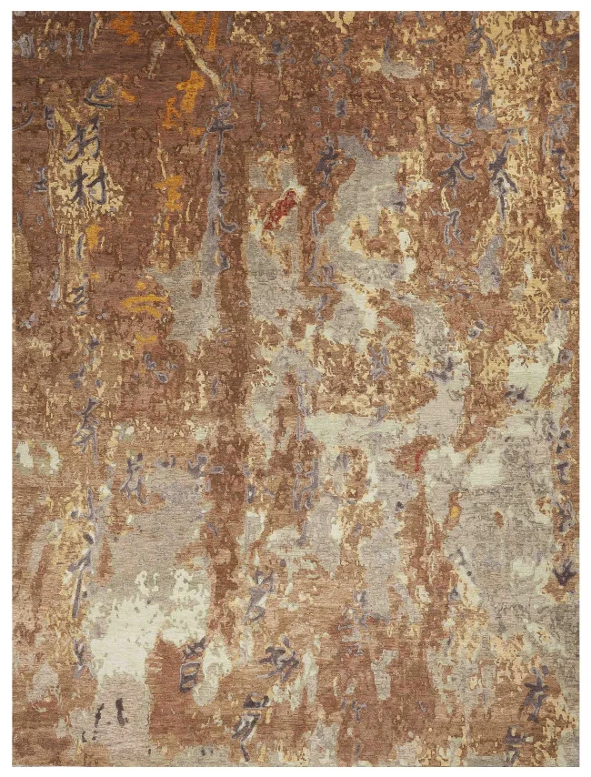 Wool & Silk Contemporary Chinatown Rugs