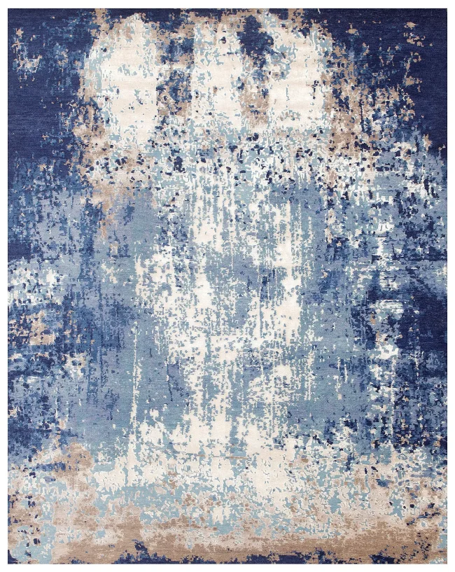 Cyrus Artisan Canvas Art W/Silk CR800 Rugs