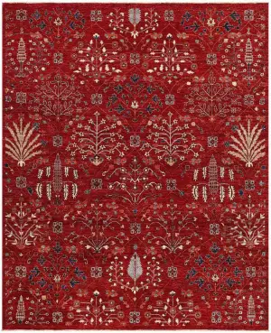Afghan Aryana Bakhtiari Red - 8' x 9' 10''