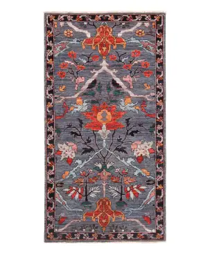 Afghan Aryana Bijar Grey - 3' 3'' x 6' 2''