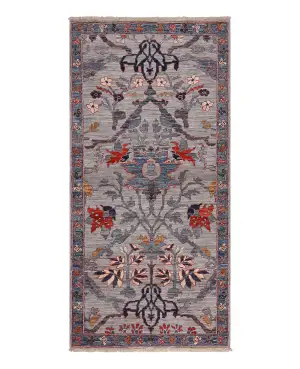 Afghan Aryana Bijar Blue - 4' x 6'