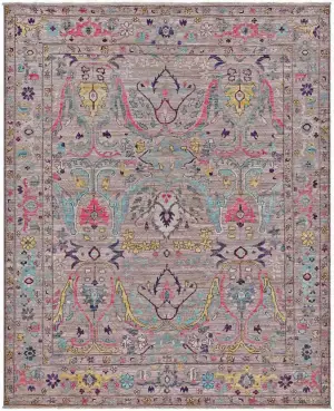 Afghan Aryana Bijar Multi - 7' 10'' x 9' 6''