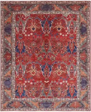 Afghan Aryana Bijar Green - 9' 4'' x 12' 1''