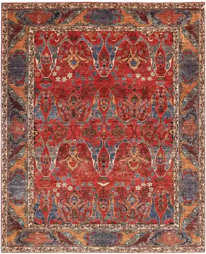 Afghan Aryana Bijar Rust - 9' 1'' x 11' 10''