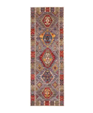 Afghan Aryana Caucasian Ivory - 4' 1'' x 11' 10''