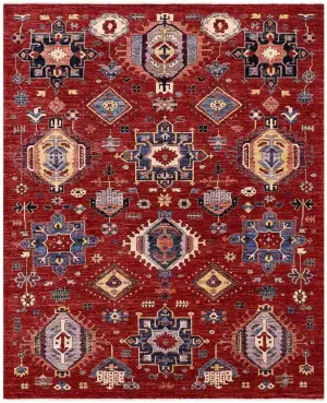 Afghan Aryana Caucasian Red - 8' 1'' x 9' 9''