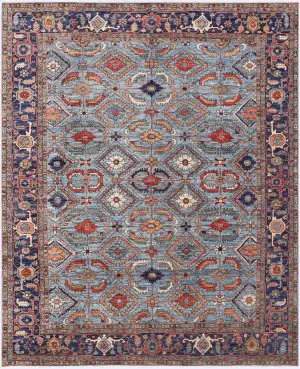 Afghan Aryana Caucasian Blue - 8' 9'' x 11' 6''