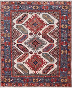 Afghan Aryana Caucasian Ivory - 8' 9'' x 12' 2''