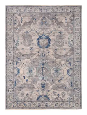 Afghan Aryana Dragon Blue - 6' 1'' x 8' 8''