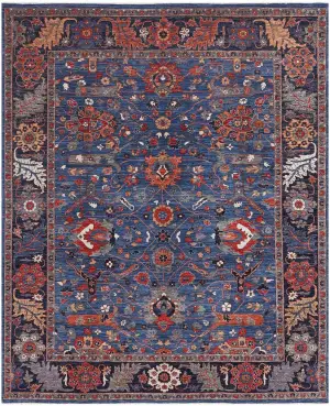 Afghan Aryana Heriz Navy - 8' 10'' x 12'