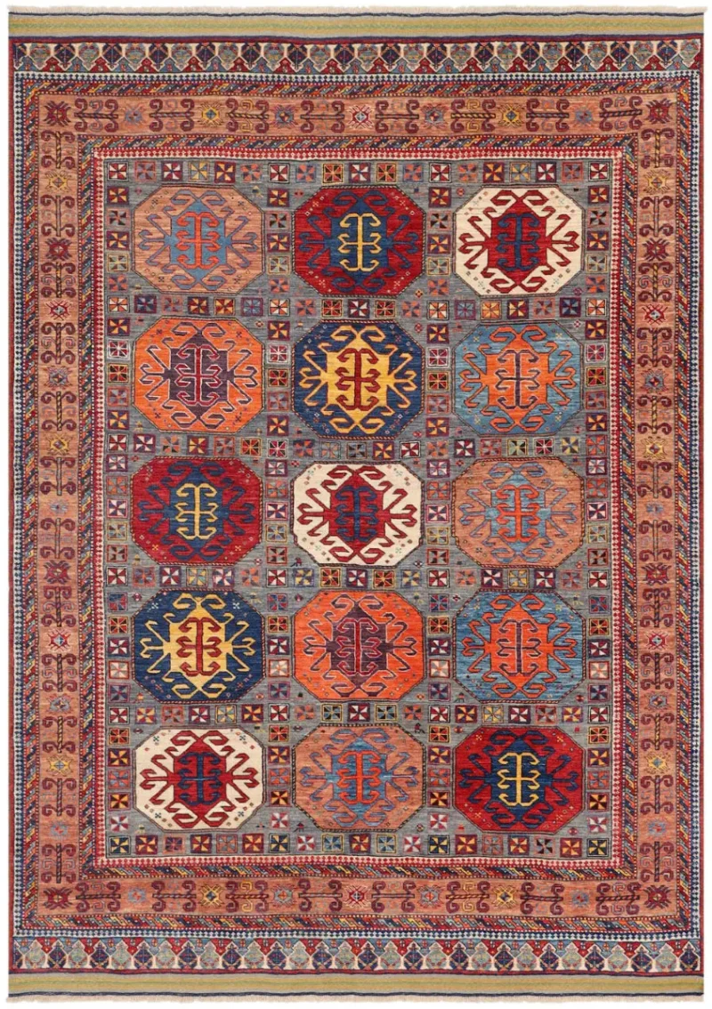 Afghan Baluchi Tribal Multi  -  6' 9'' x  9' 8''