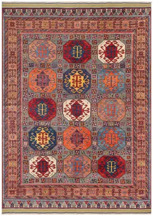 Afghan Baluchi Tribal Multi - 6' 9'' x 9' 8''