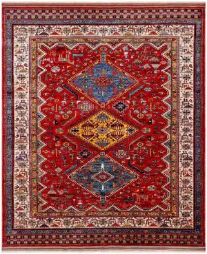 Afghan Baluchi Tribal Red - 6' 8'' x 10' 1''