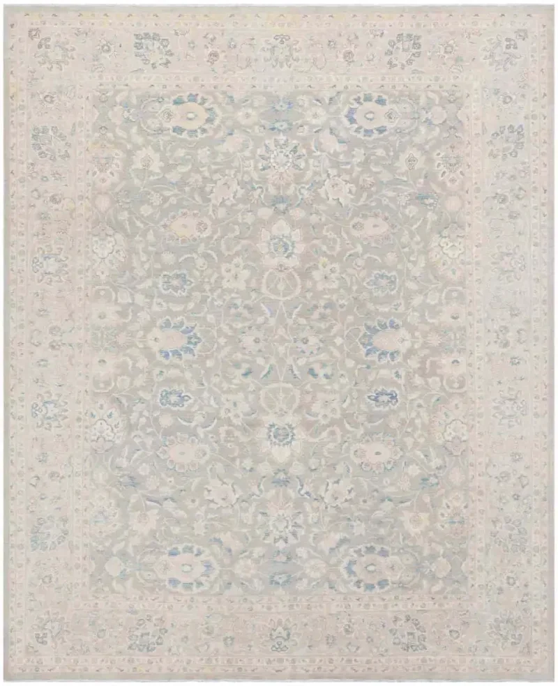 Afghan Czar Tabriz Taupe  -  8' 2'' x  10' 5''