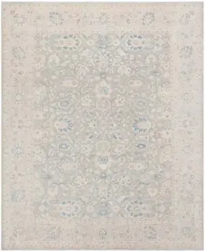 Afghan Czar Tabriz Taupe - 8' 2'' x 10' 5''