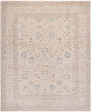 Afghan Czar Tabriz Taupe - 8' 5'' x 11' 3''