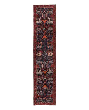 Afghan Faryab Bijar Red - 2' 8'' x 12' 1''