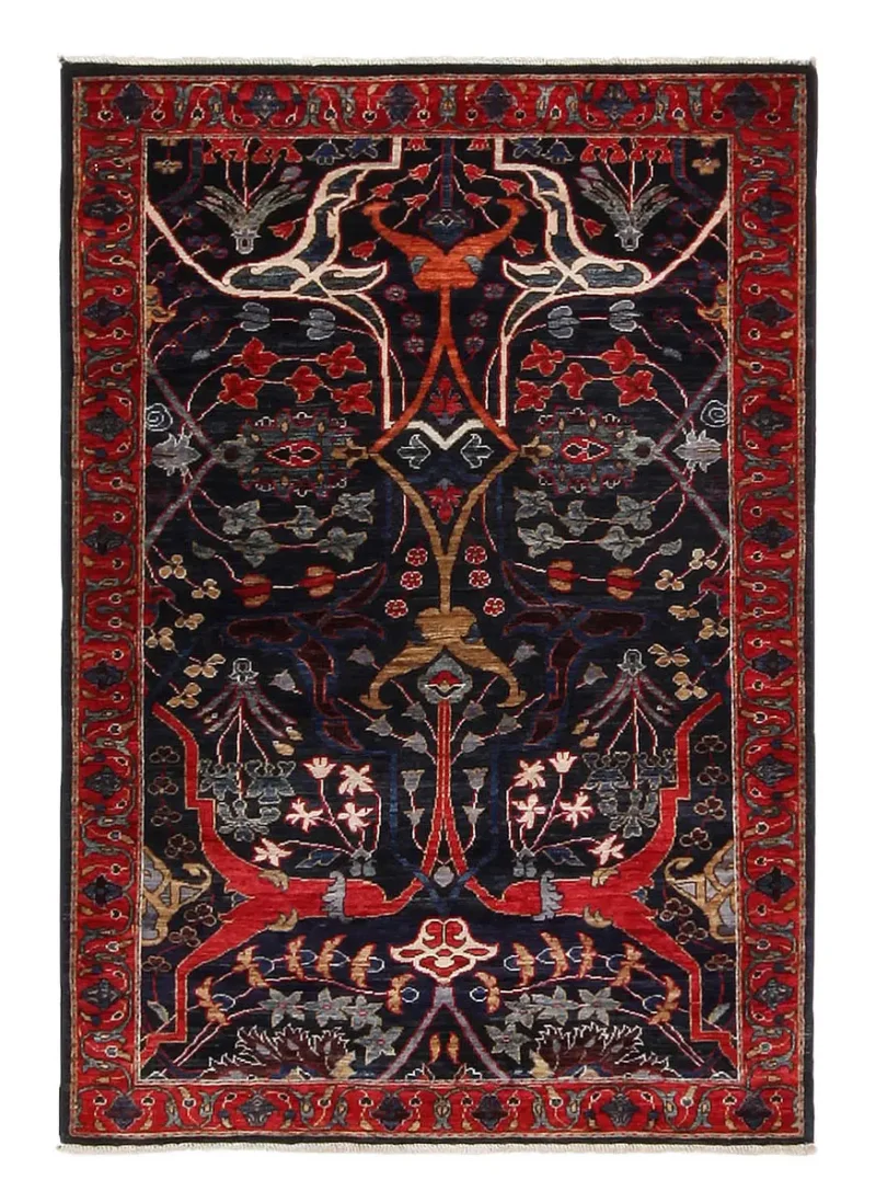 Afghan Faryab Bijar Navy  -  3' 4'' x  4' 10''