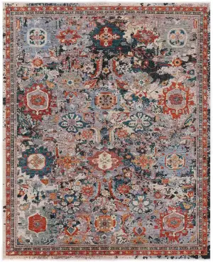 Afghan Faryab Transitional Multi - 7' 11'' x 9' 8''