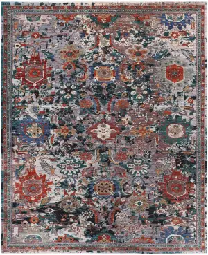 Afghan Faryab Transitional Multi - 9' 1'' x 11' 10''