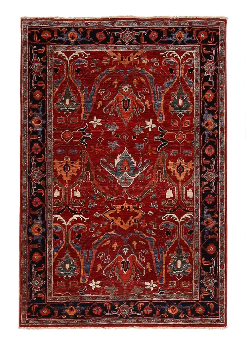 Afghan Fine Aryana Bijar Blue  -  4'  x  6' 1''