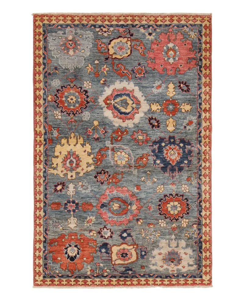 Afghan Fine Aryana Mahal Pink  -  3' 5'' x  5' 2''