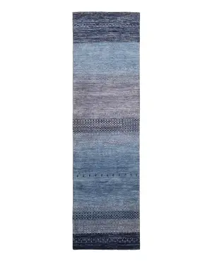 Afghan Gabbeh Gabbeh Blue - 2' 9'' x 9' 8''