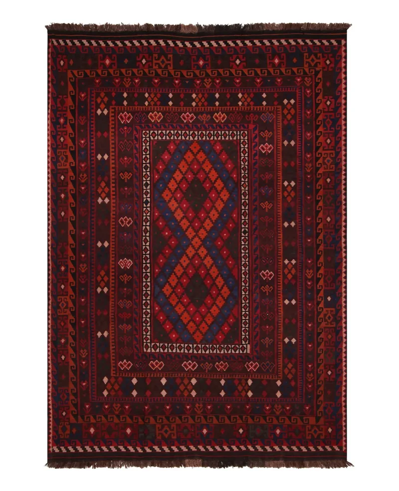 Afghan Kilim Kilim Red  -  6' 8'' x  10' 5''