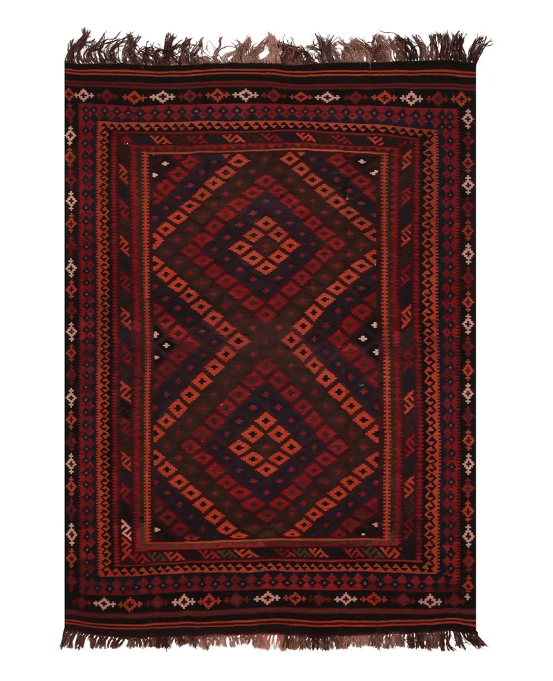 Afghan Kilim Kilim Red  -  6' 10'' x  10' 2''
