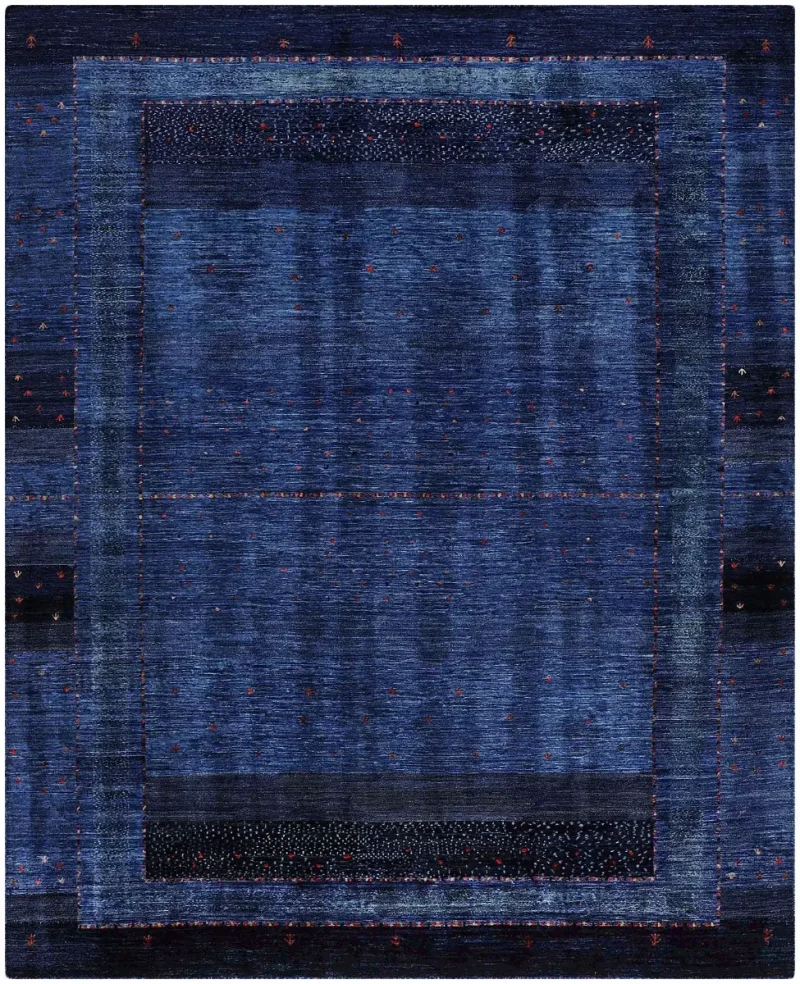 Afghan Luri Gabbeh Navy  -  8' 4'' x  9' 11''