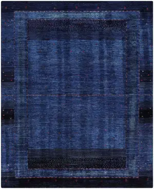 Afghan Luri Gabbeh Navy - 8' 4'' x 9' 11''