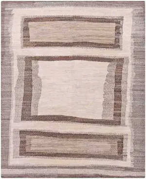 Afghan Luri Gabbeh Tan - 8' 1'' x 9' 7''