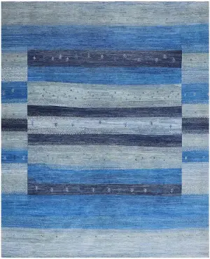 Afghan Luri Gabbeh Blue - 8' 11'' x 12'