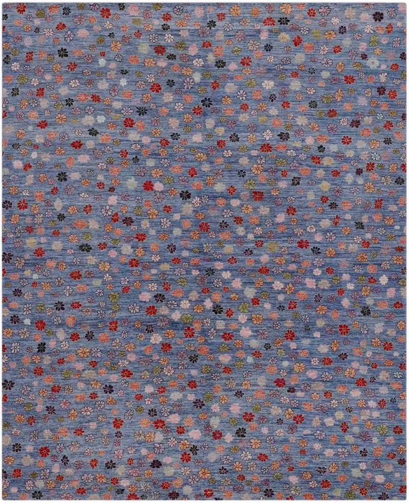 Afghan Luri Transitional Blue  -  8' 2'' x  10' 3''