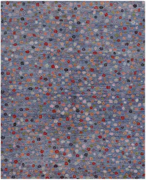 Afghan Luri Transitional Blue - 8' 2'' x 10' 3''