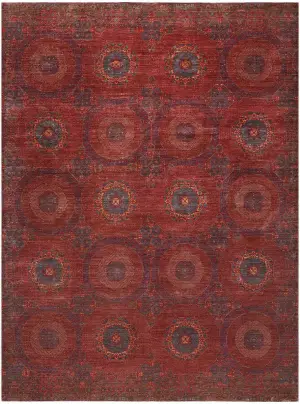 Afghan Mamluk Mamluk Red Berry - 9' 10'' x 12' 11''
