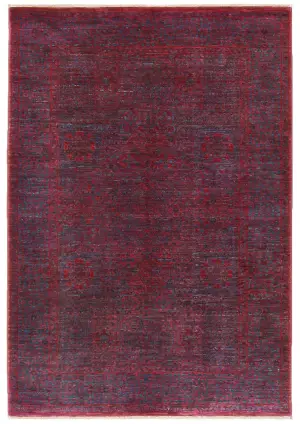 Afghan Mamluk Mamluk Blue - 3' 5'' x 4' 10''